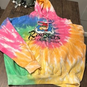 Ladies tie-dye sweatshirt